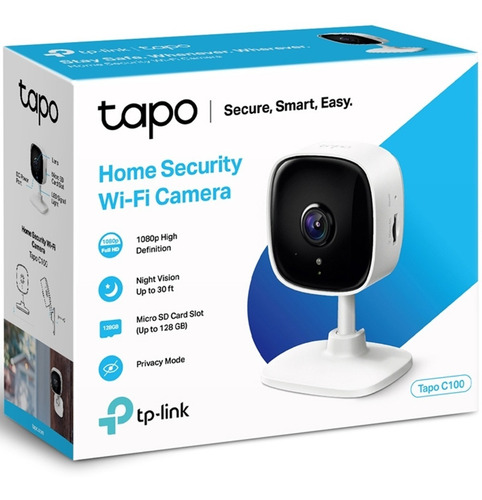 Imagen 4 de 6 de Camara De Vigilancia Wifi Tp-link Tapo C100 Monitoreo Vn