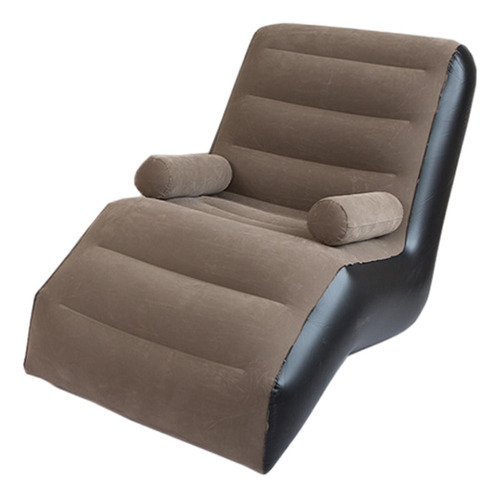 Sillón Inflable Plegable, Sofá Perezoso De Pvc Con