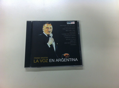 Frank Sinatra La Voz En Argentina Cd Argentina Rare Jazz Pop