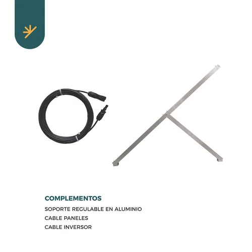 Kit Solar Ahorro 3000w Casa Completo | Basico