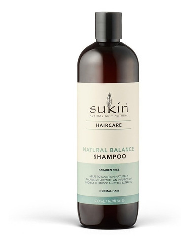 Sukin Shampoo Capilar Equilibrio Natural 500 Ml