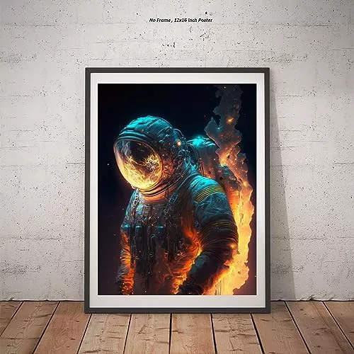 Espacio Farer - Mono Astronauta Póster - 24x36-11715