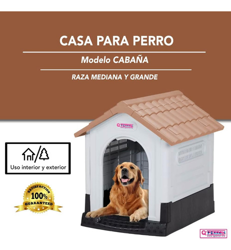 Casa Para Perro. Polietileno Exterior