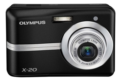 Camara Digital Olympus X20 Black 10mp 3x Zoom Color Negro