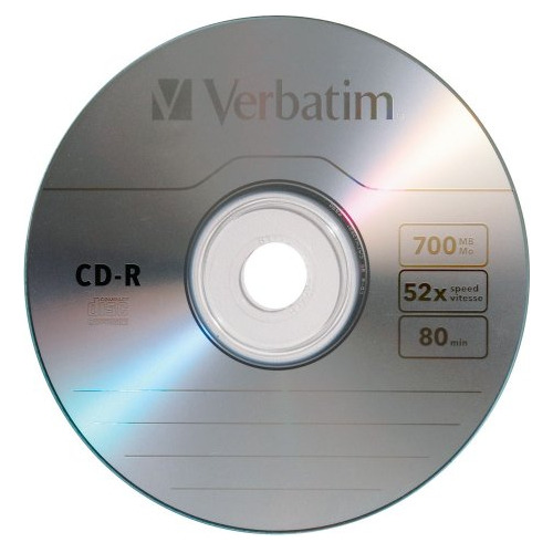 Cd R Blank Discs 700mb 80 Minutes 52x Recordable Disc ...