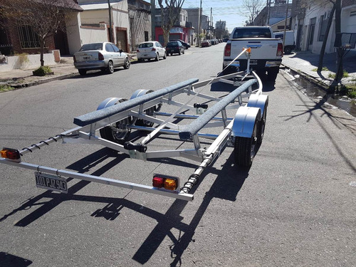 Trailer Para Semirrigido Lancha Moto De Agua Bote Homologado