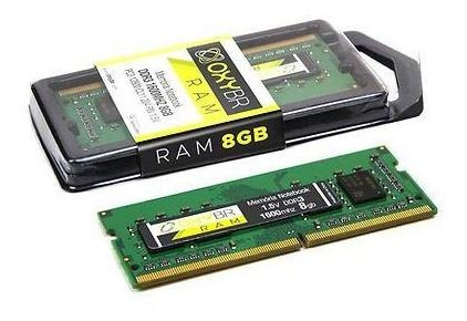 Memoria Sodimm Ddr3 1600mhz 8gb Nb Oxybr