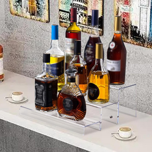 Soporte De Mesa Grande De Acrílico Transparente Con 3