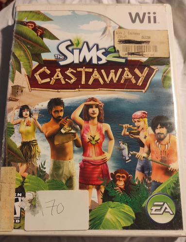 Wii The Sims 2 Castaway Videojuego Original Nintendo