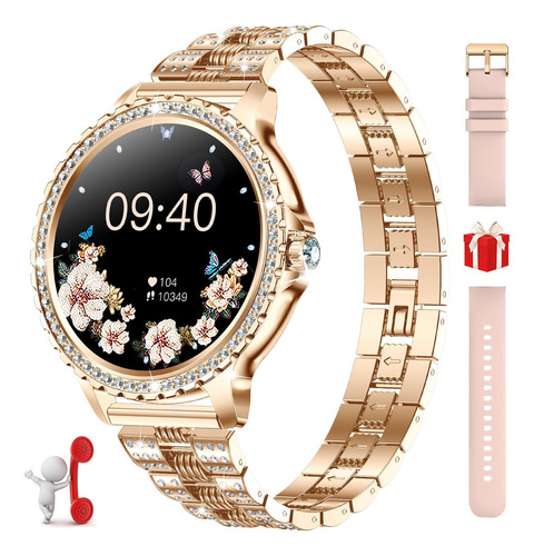 Niolina Smart Watches For Women Make/answer Calls 1.32  Fit.