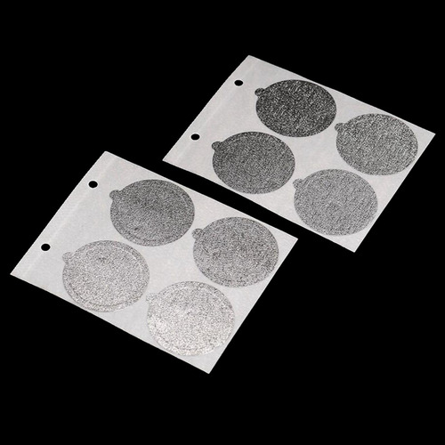 60x Lámina De Aluminio Reutilizable Cápsula Cuchara