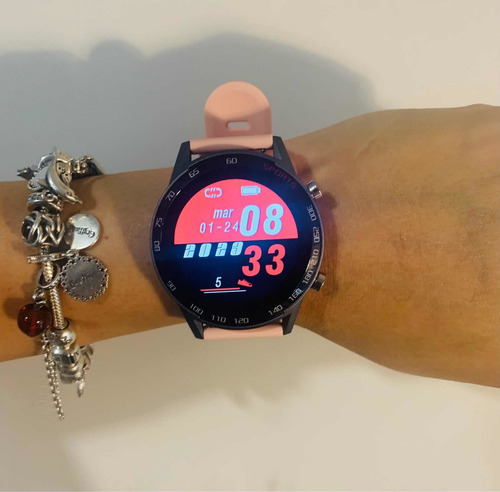 Kodak Fit Watch Ft3r - Correa Rosa Y Gris