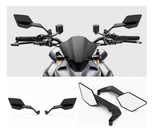 Espejo Retrovisor Lateral Para Yamaha Mt-01 Mt-03 Mt-07 660