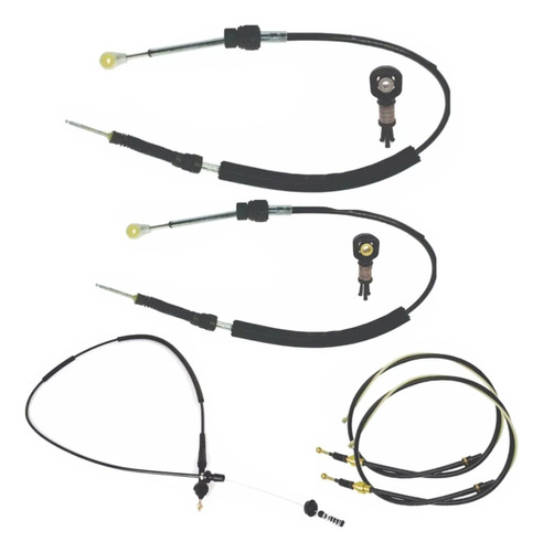 Cables Palanca Velocidades Std Freno Aceler Vw Golf A4 99-07