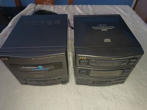 Jvc Ux-a4 Minicomponente Potencia Rms 50w Gris Oscuro 50 W (Usado)