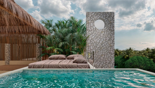 Departamento En Venta En Playa Del Carmen, Be X, Tipo Estudio Con Un Diseño Único