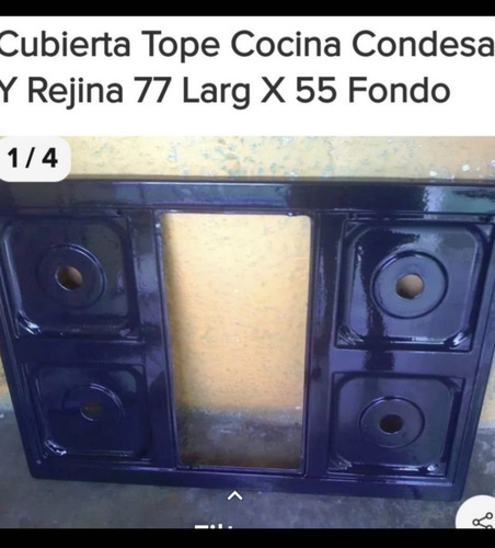 Cubierta Tope Cocina Condesa Y Rejina 77 Larg X 55 Fondo