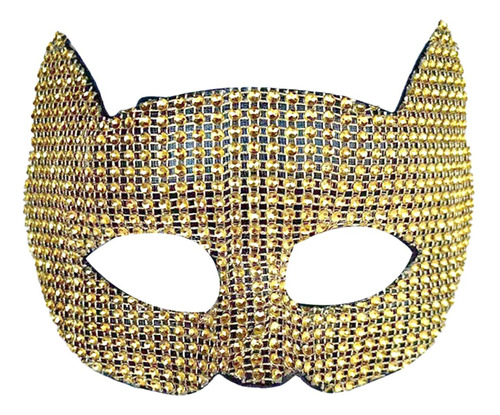 Máscara De Gato Accesorios De Cosplay Máscaras De Oro