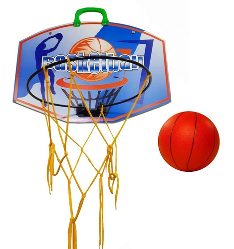 Aro Basket Basquet Con Tablero + Pelota Infantil O F E R T A