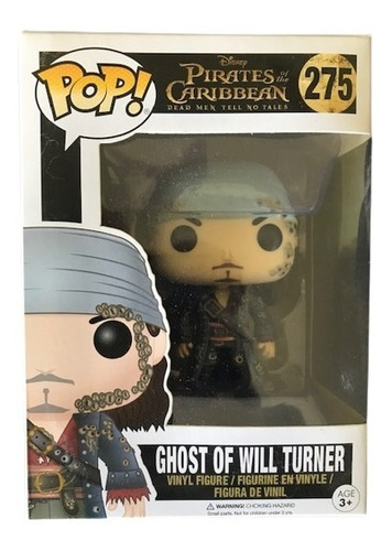 Funko Original Fantasma De Will Turner - Piratas Del Caribe