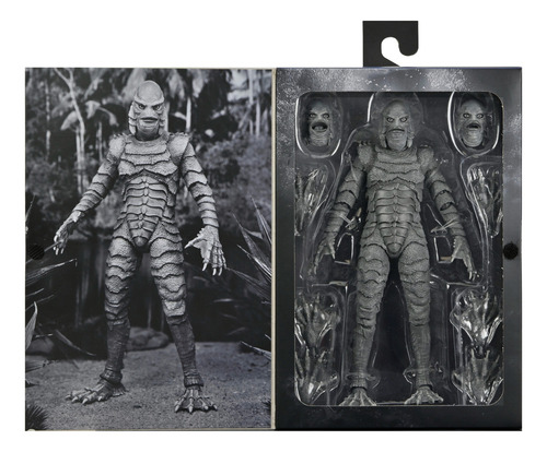 Neca Ultimate Creature From The Black Lagoon Black & White