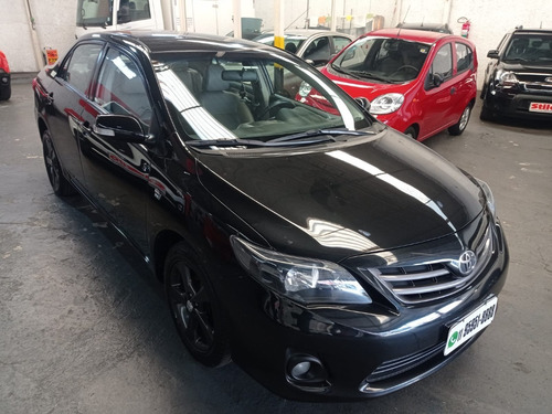 Imagem 1 de 11 de Corolla Xei 2.0 Flex Automatico 2012 Preta Completo Couro