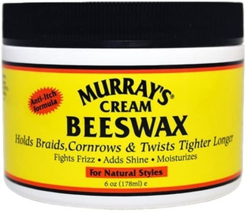 Murrays Cream Beeswax Cera Para Cabello 6oz