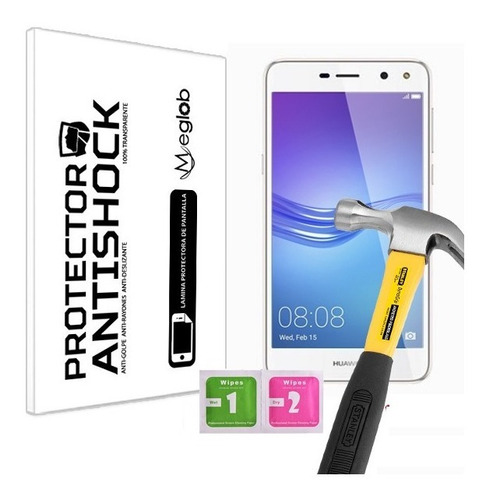 Protector De Pantalla Antishock Huawei Y6 2017