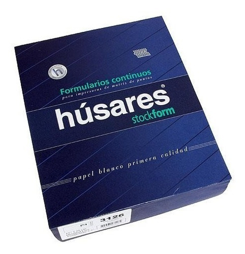 Formulario Cont Husares (3126) 12x24 Pleca 4 X1000 Hojas 70g