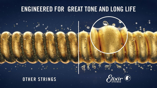 Imagem 5 de 6 de Encordoamento Elixir 09 Guitarra Nanoweb Nickel Vida Longa!!