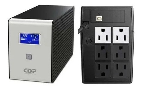 Ups Cdp R-smart 1010 De 1000va Y 400wa 120v 60hz 6 Tomas Fac