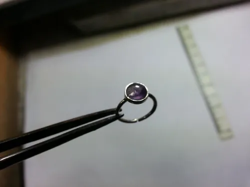 Piercing Septum Original Piedra Original Plata Oferta