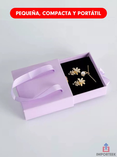 Caja Estuche Regalo Joyeria Aretes Collar Pulsera Cadena