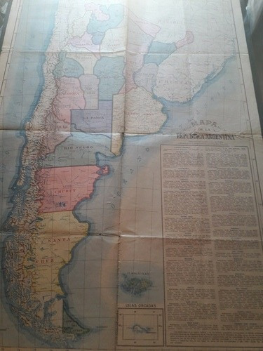 Diario La Nación 17 9 1933 Mapa Antiguo Roma Teatro Mayas (Usado)