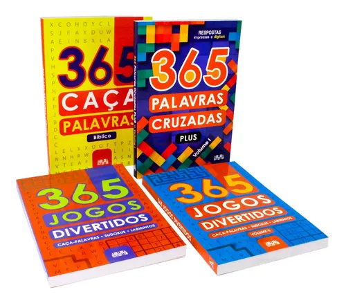 365 JOGOS DIVERTIDOS VOLUME II - Editora Sobre Tudo