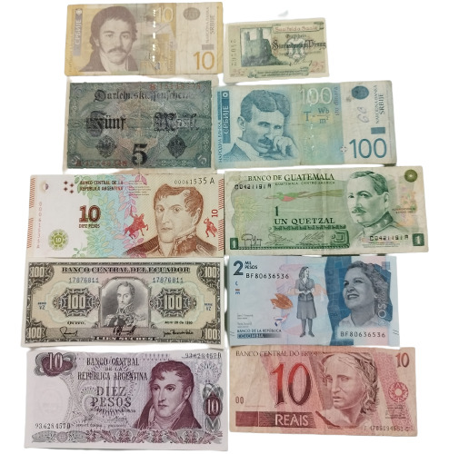 10 Billetes Antiguos Del Mundo Desde Años 1917 A 2019