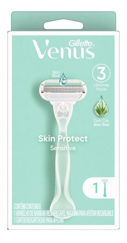 Gillette Venus Divine Protect Sensitive Con Aloe