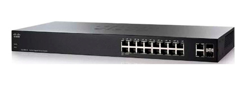 Switch Cisco Smb Slm2016t-na Adm L2 16 Puertos Gigabit +2sfp