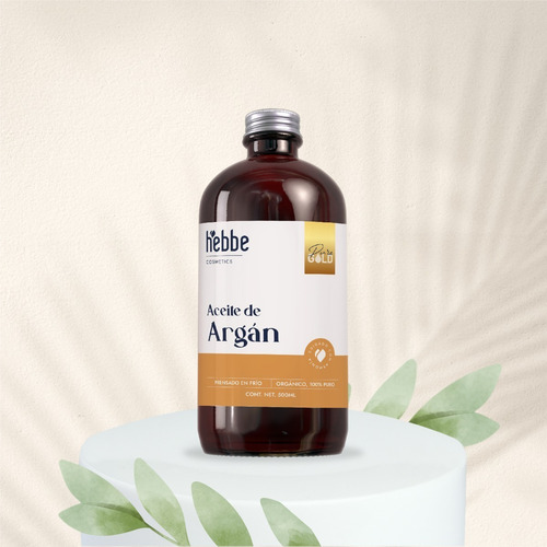 Imagen 2 de 10 de Aceite De Argán Puro Prensado En Frío 16 Onzas