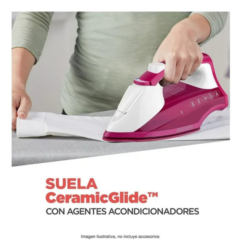 Plancha De Vapor Black+decker Light 'n Easy Piso De Cerámica