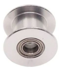 Pack 5 Polias Gt2 Lisa (tam.20d) Rolamento 5mm Correia L10mm