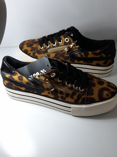 Zapatillas Animal Print Talla 35 Marca Rolly Go Summer Style