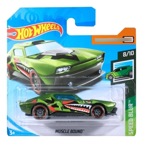 Muscle Bound Speed Blur Hot Wheels 1:64 Miniatura