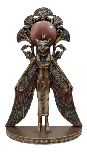 Escultura Sekhmet Diosa Egipcia Leona Original Veronese 