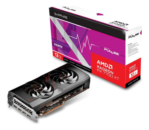 Tarjeta De Video Sapphire Pulse Radeon Rx 7700 Xt 12gb