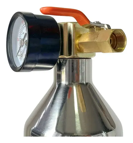 Garrafa Injetora Flushing Limpeza 141b Com Manômetro | MercadoLivre