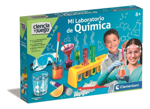 Juego Educativo Clementoni Laboratorio De Química 55287