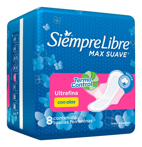 Pack X 24 Unid. Toallas Femeninas  Slinea 8 Un S.lib Pro