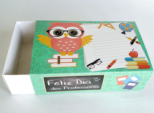 Imagem 3 de 7 de 15 Caixas Para 6 Doces, Especia Dia Dos Professores