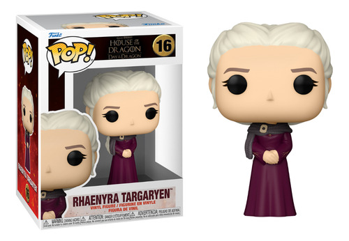 Funko Pop! Tv: Hotd #16 Princess Rhaenyra Targaryen 4 Pulg (Usado)